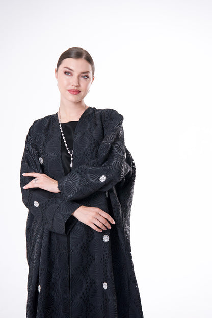 Pearl abaya Bisht